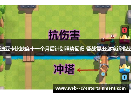 迪亚卡比缺席十一个月后计划强势回归 备战复出迎接新挑战